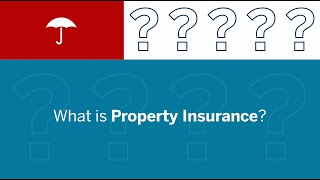 What is Property Insurance [upl. by Croix]