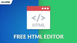 Free HTML Editor FeatureRich [upl. by Bertila]