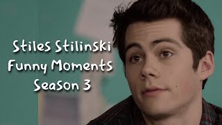 Stiles Stilinski Funny Moments Season 3 [upl. by Damales]