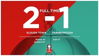 Slough Town 21 Farnborough  Highlights  18 November 2023 [upl. by Alvita41]