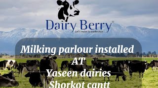 Allahmdulillah ❤️ one more Milking parlour installed at shorkot cantt yaseens dairy 👍🏻👍🏻👍🏻 [upl. by Yrrot]