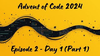 Advent of Code 2024  Episode 2 Solving Day 1 Challenge Part 1 [upl. by Camden]