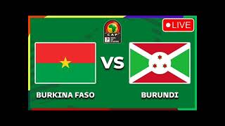 Burkina Faso VS Burundi  Africa Cup Of Nations Qualifications Match Prediction [upl. by Mailli]