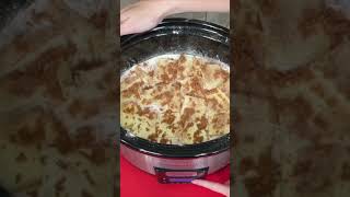 3 Ingredient Peach Cobbler easyrecipe easydessert yummy peach [upl. by Aynodal]