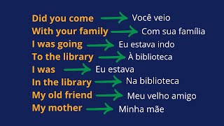 🗽✨MEMORIZE ESSAS FRASES E APRENDA A FALAR INGLÊS FLUENTE 🇺🇸 [upl. by Manara317]