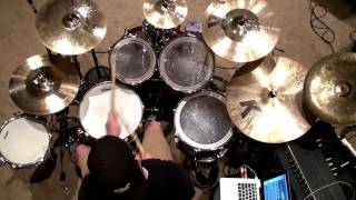 Mighty To Save  Hillsong United Drum Cover HD [upl. by Dionis]