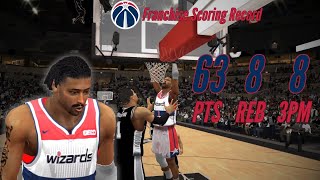 Elliot Cunningham Posterizes Wemby amp Breaks Wizards Single Game Scoring Record🎩🧙‍♂️ [upl. by Ainek37]