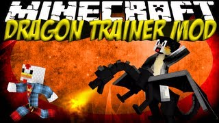 Dragon Mod Minecraft Dragon Catcher Mod Showcase [upl. by Suellen]