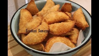 Sweet SomasSweet சோமாஸ்Sivakasi Samayal  Recipe  426 [upl. by Jollenta187]