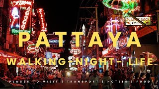 PATTAYA  WALKING STREET  THAILAND 🇹🇭 thailand [upl. by Gnehc]