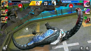 APATOSAURUS VS BAJADASAURUS VS BRACHIOSAURUS SOLO BATTLE  HT GAME [upl. by Idette]