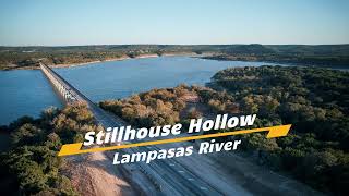 Flight Over The Lampasas River Texas [upl. by Hevak]