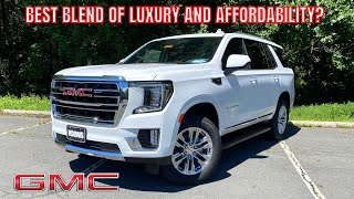 2023 GMC Yukon SLT  REVIEW and DRIVE The SWEET Spot [upl. by Mandych]