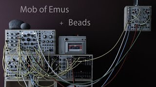 Mob of Emus  Beads MATHS  Ensemble Oscillator Ambient  Cassette Tape Rings Mimeophon [upl. by Anihpled]