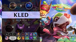 Kled Mid vs Aurelion Sol  NA Master Patch 149 [upl. by Artima793]