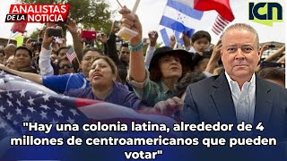 quotHay una colonia latina alrededor de 4 millones de centroamericanos que pueden votarquot Arguello [upl. by Truitt]