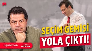 CEKETİ ÇIKARDI KOLLARI SIVADI İMAMOĞLUNUN SEÇİM GEMİSİ PROTESTOLARLA YOLA ÇIKTI [upl. by Haeel]