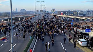 Serbien Demonstrationen gegen LithiumAbbau [upl. by Wilmette]