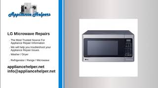 LG Microwave Repair [upl. by Ilohcin]