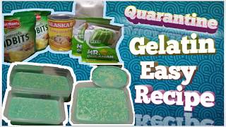 How to make easy gelatin Recipe [upl. by Aliuqet]