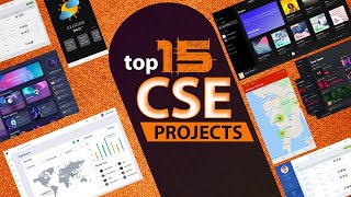 Top 15 Computer Science Engineering  CSE Projects Ideas [upl. by Nyllek]