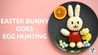 Easter Bunny Food Art [upl. by Ora836]