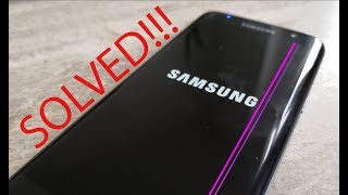 How to Fix the Samsung quotPink Linequot in 30 Seconds [upl. by Ahsehyt]