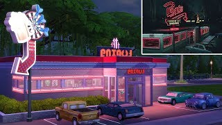 RIVERDALE POPS CHOCKLIT SHOPPE  The Sims 4 Speed Build [upl. by Imak39]