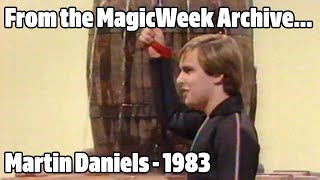 Martin Daniels  Magician amp Escapologist  The Paul Daniels Magic Show  1983 [upl. by Langdon]