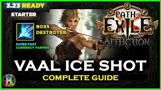 PoE 323 LEAGUE STARTER  VAAL ICE SHOT DEADEYE  PATH OF EXILE AFFLICTION  POE BUILDS [upl. by Jehial310]