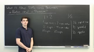 What Is the Difference Between a Ratio amp a Division  Mathematics Division amp More [upl. by Ardnaet]