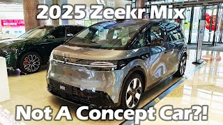 Not A Concept Car 2025 New ZEEKR MIX Revolutionary Electric MPV  Big Bear Test Car [upl. by Thisbee]