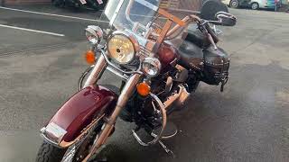 HarleyDavidson Softail FLSTC Heritage Softail Classic 2014 14170 Miles 15931 [upl. by Ennaillek]