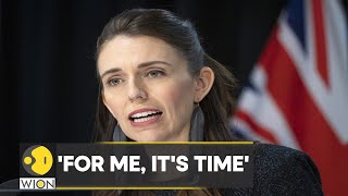 New Zealand Prime Minister Jacinda Ardern to step down by February 7 says For me its time [upl. by Ellinehc]