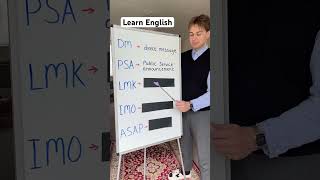 Acronyms in English englishlesson englishteacher learnenglish englishtips ingles 英語 ESL [upl. by Adkins]