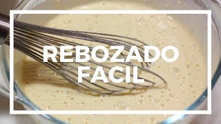 REBOZADO CON CERVEZA FACIL PARA TACOS DE PESCADO  LAS RECETAS DE MAMA 1 [upl. by Cordelia146]