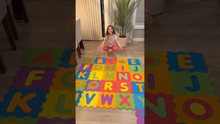 Sierra teaches Rhia to learn Alphabet ABC shorts [upl. by Wills]