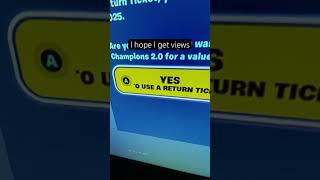 Refunding rarest pickaxe fortnite gaming shorts fyp reccomended [upl. by Anrahs951]