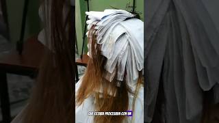 Mechas babylights y cubrimiento de canas FORMULAS shorts [upl. by Timus]