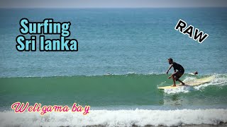 Long board surfing tips and tricks  surfing sri lanka 2024  surf video analysis [upl. by Lihas]