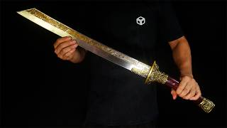 35 days of trial to forge one of the most beautiful and elaborate swords in Chinese history [upl. by Bond]