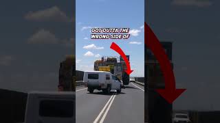 This trucks got a huge load  and this stubborn car driver isnt cooperating truckerlife roadrage [upl. by Filippa]