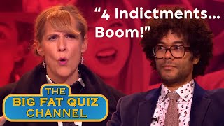 Mel Giedroycs Iconic Donald Trump Impression  Big Fat Quiz [upl. by Nylisoj]