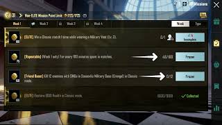 PUBG Mobile RP Missions Frozen Explained [upl. by Idzik]