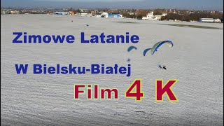 Zimowe latanie w Bielsku Białej nowy sezon jakość 4K [upl. by Hogle207]