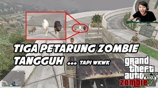 GTA 5 ZOMBIE TRIAL  PELATIHAN HEWAN PELIHARAAN LAGI BERSAMA COYOTE  Part 55 [upl. by Orlando]