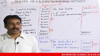 Company Amalgamation Accounting Solved Sums  Part7  Mathur Sir Classes [upl. by Peace]