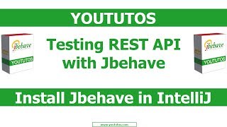 Testing REST API with Jbehave  Lesson03 Install JBehave in IntelliJ [upl. by Sender640]