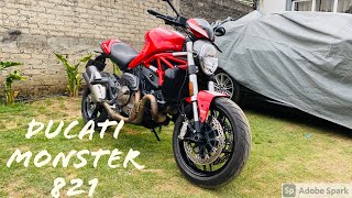 Les presento mi Ducati Monster 821 2016  Nitram JR [upl. by Vasiliu]