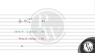 For a first order reaction the concentration of reactant a Is in [upl. by Wakeen260]